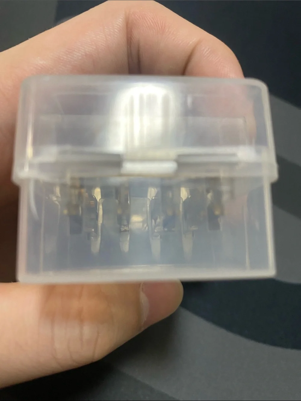 Silver Precision Metal Pins with Clear Storage Case - Ideal for Electronics